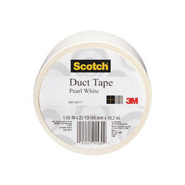 Shop Scotch Duct Tape, Pearl White, 1.88-Inch by 20-Yard