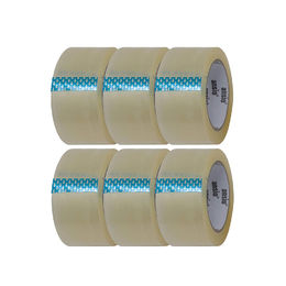 Clear Packing Box Tape 2 inches x 66 Yards (6 Pack)