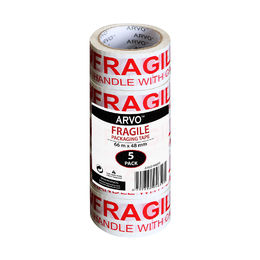Fragile Handle With Care Heavy Duty Packing Tape (5 Pack)