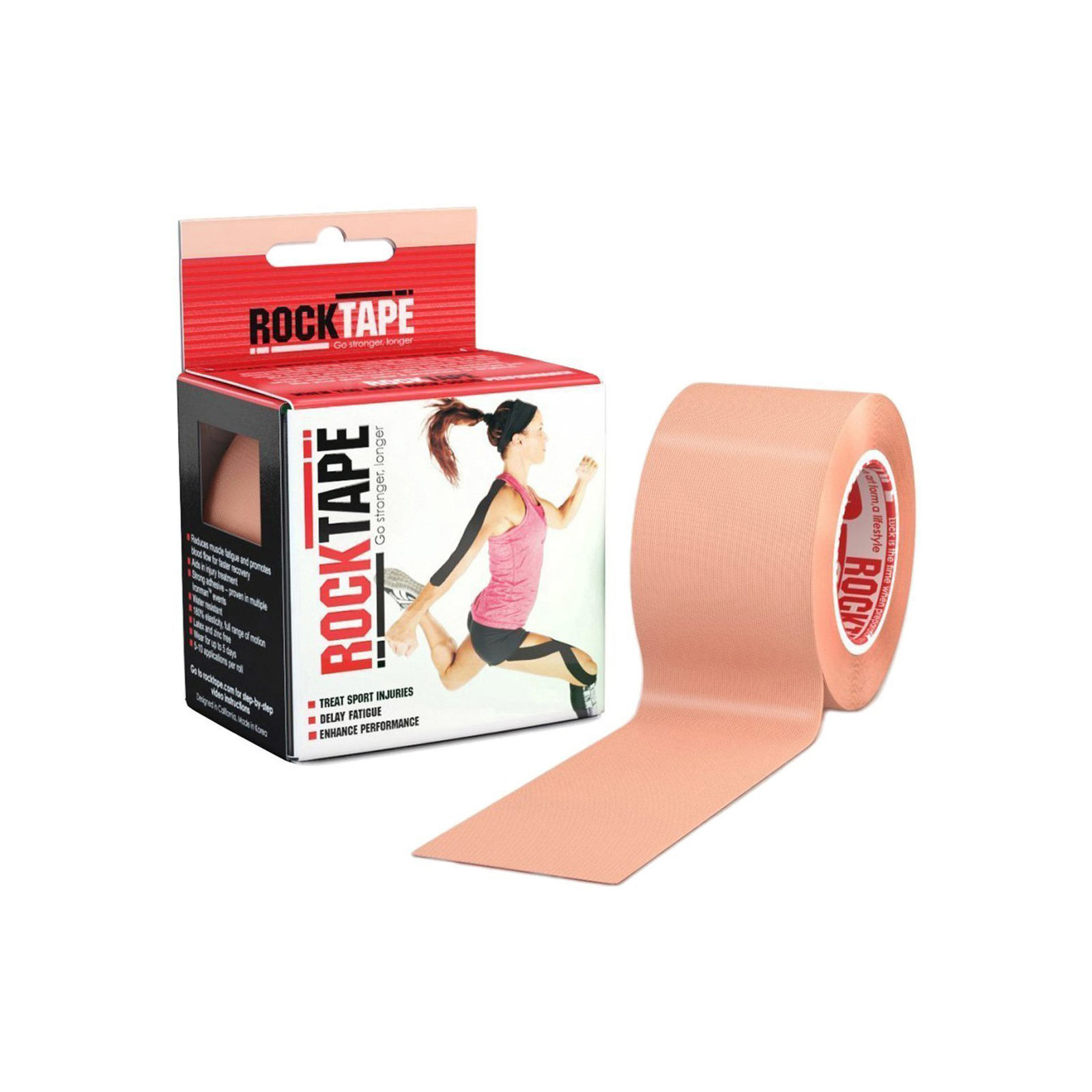 Rocktape Kinesiology Tape for Athletes - Reduce Pain and Injury Recovery