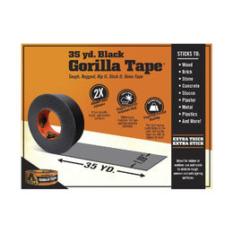 Gorilla 6100116 Duct Tape To-Go 1" x 10 yd (2 Pack)