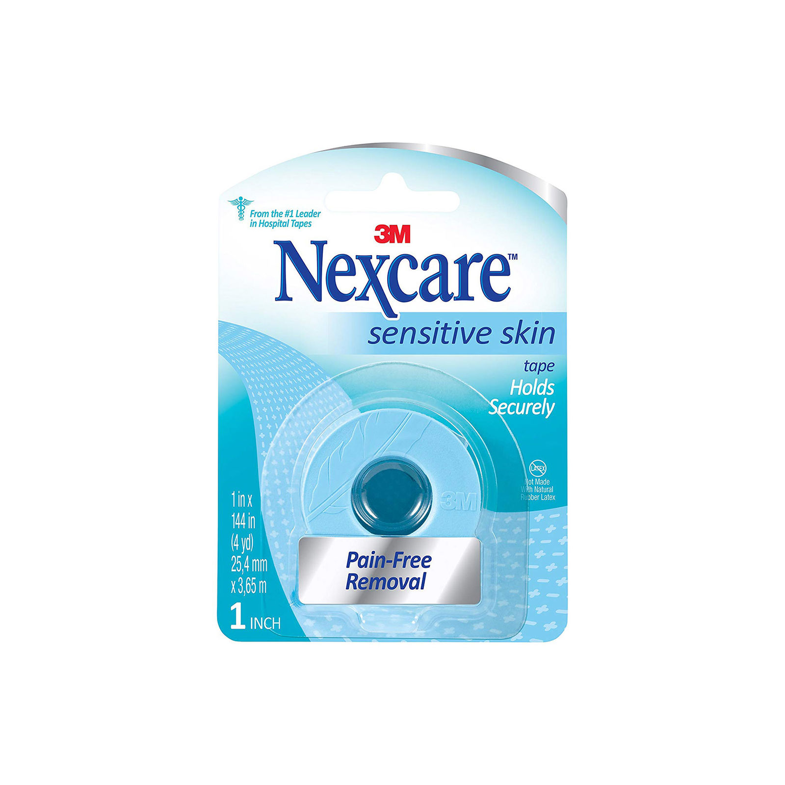 Nexcare Sensitive Skin Tape, 1 inch (6 Pack)