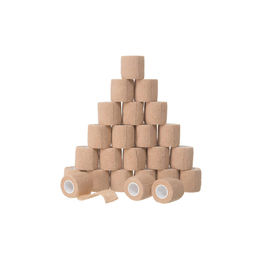 Shop Self-Adhesive Bandage Rolls, Strong Elastic Self Adherent Cohesive Tape (24 Pack)