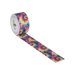 Duck Brand 283268 Printed Duct Tape, Love Tie Dye, 1.88 Inches x 10 Yards, Single Roll